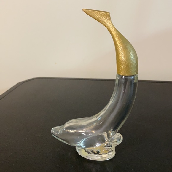 Vintage 1.5 oz. Avon Dolphin Perfume Bottle - Picture 2 of 8